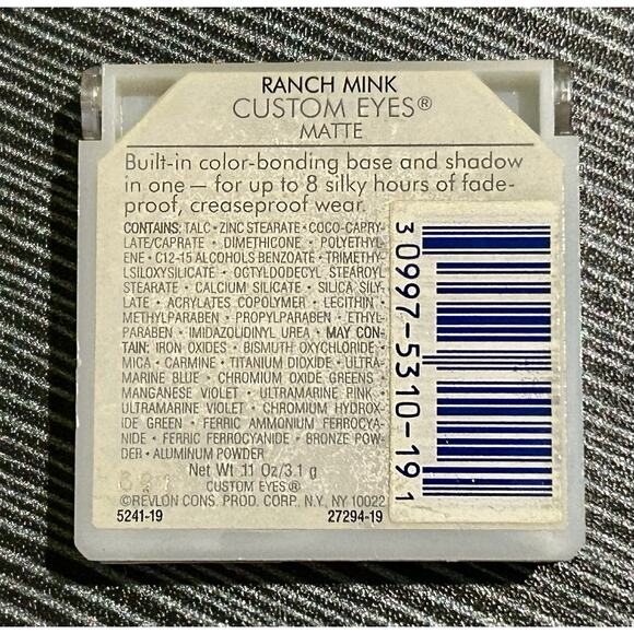 Revlon Custom Eyes EyeShadow LOT(Granite/Lavender/RanchMink) Vintage-ShelfPulls - Picture 5 of 7